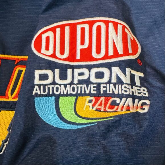 Jeff gordon #24 NASCAR Racing Windbreaker Pullover Jacket Large Chase Authentics - Picture 5 of 10